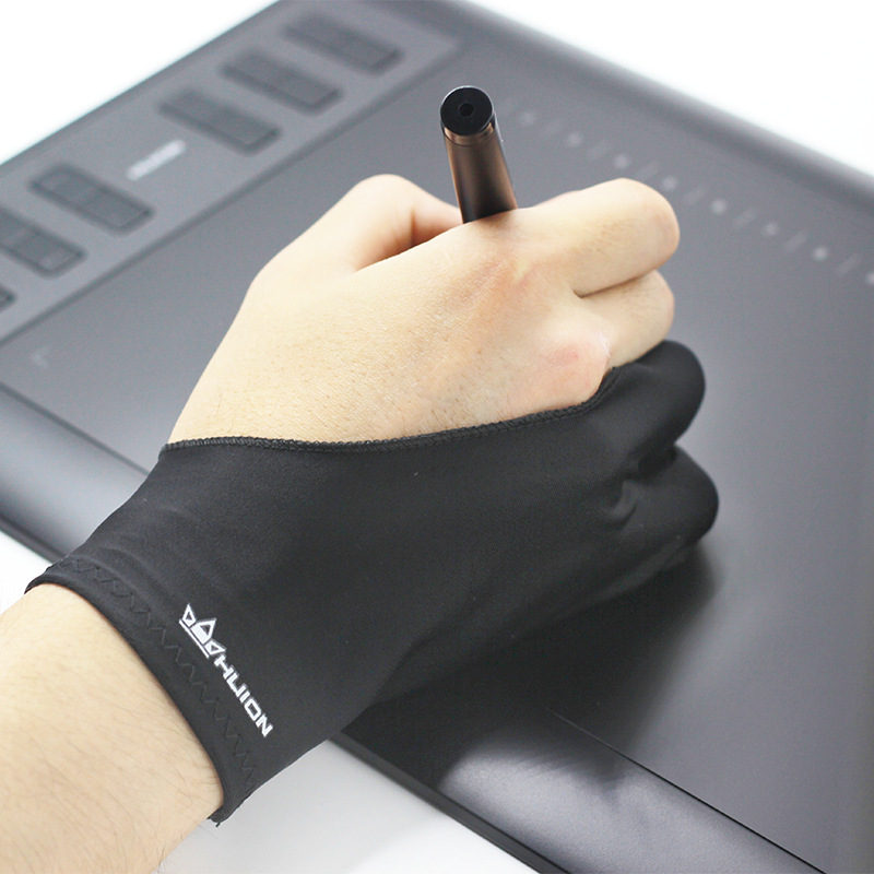 Huion-엘라스틱 오염 방지 장갑 1 개, 그래픽 태블릿 펜 모니터 드로잉 라이트 박스 트레이싱 보드 마커 페인팅용
